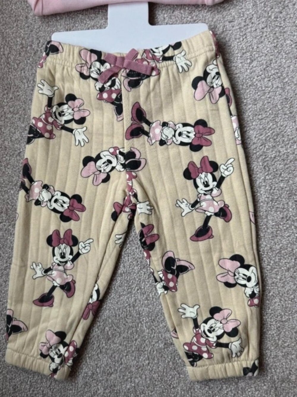 Minnie Mouse baby bodysuit and pants set